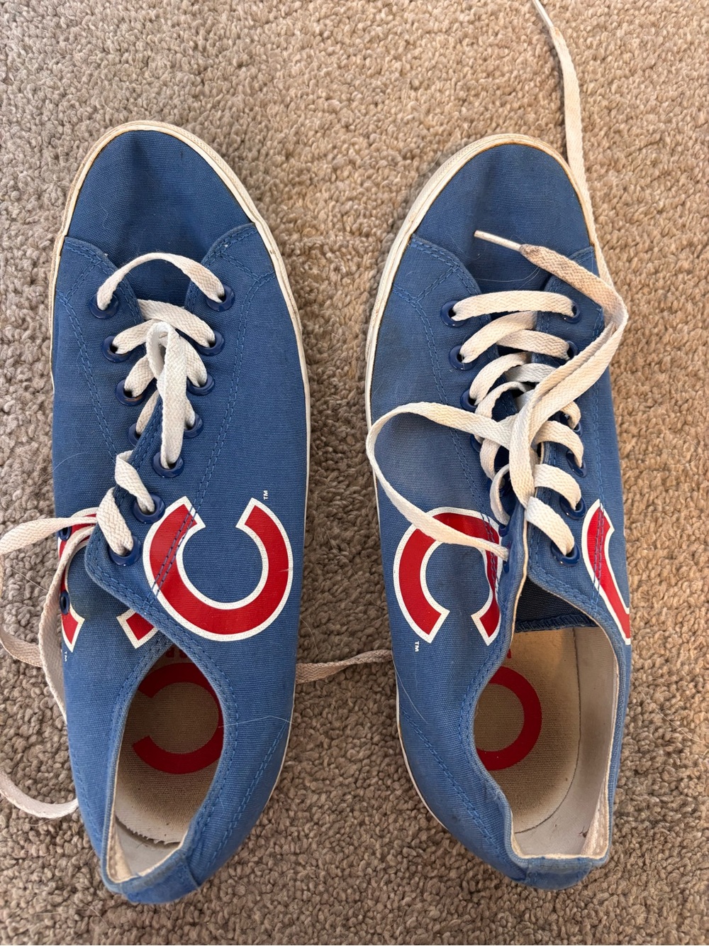 Men's Cubs Canvas Sneakers